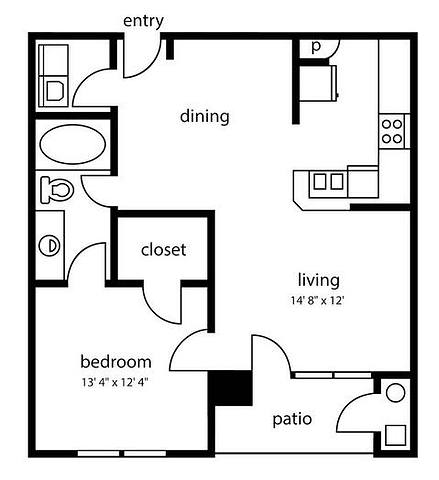 Floorplan A2 layout