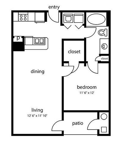 Floorplan A1 layout