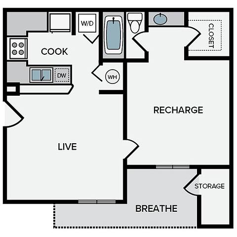 Floorplan Andover layout
