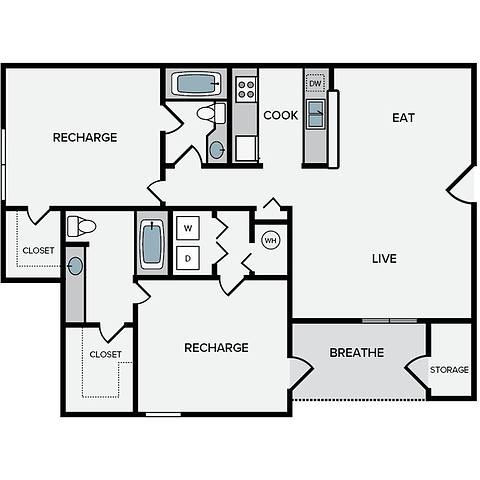 Floorplan Elm layout