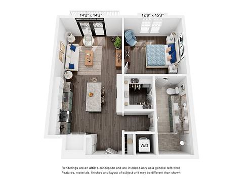 Floorplan Azalea layout