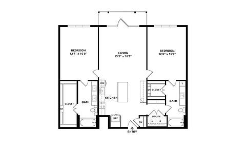 Floorplan Palm layout