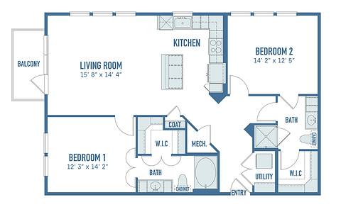 Floorplan B3 layout