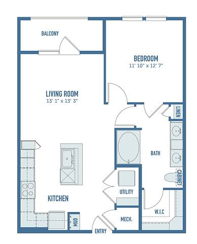 Floorplan A2 layout