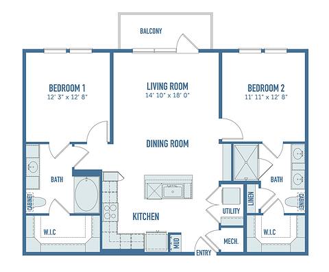 Floorplan B1 layout