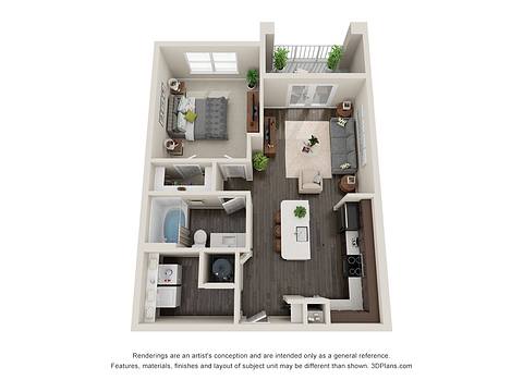 Floorplan A1A layout