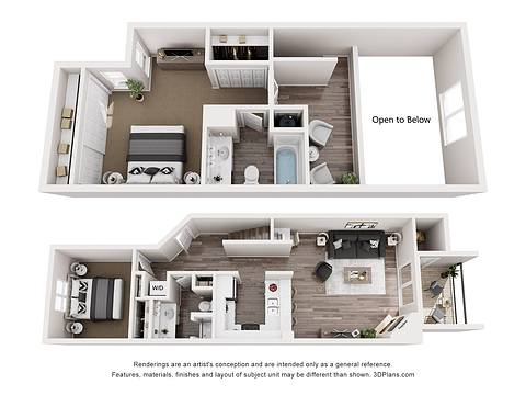 Floorplan Cherry Blossom layout