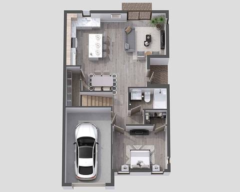 Floorplan D1 layout