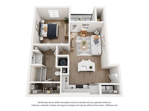 Floorplan Albatross layout