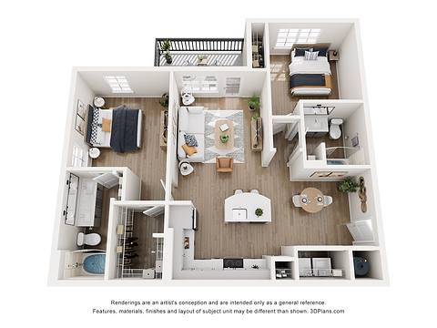 Floorplan Osprey layout