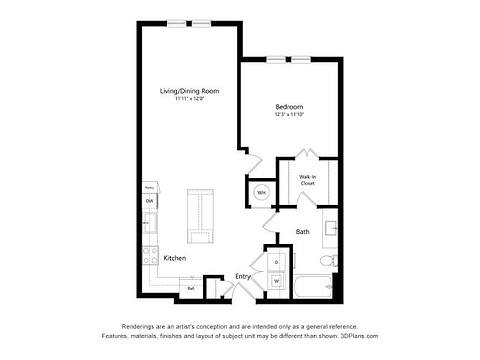 Floorplan A1.3 layout