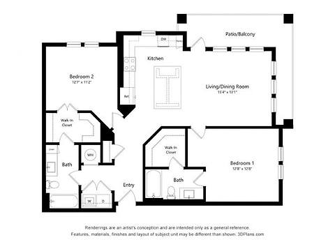 Floorplan B3 layout