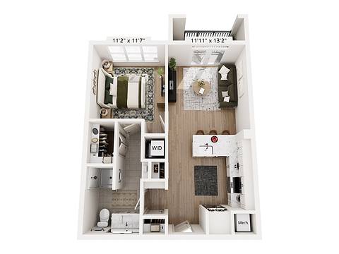 Floorplan A2 layout