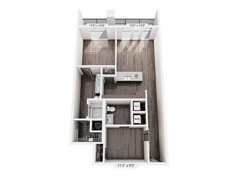 Floorplan A7T layout
