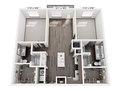 Floorplan B5 layout