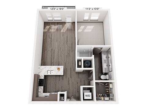 Floorplan A2 layout