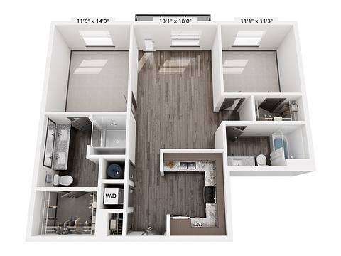 Floorplan B1 layout