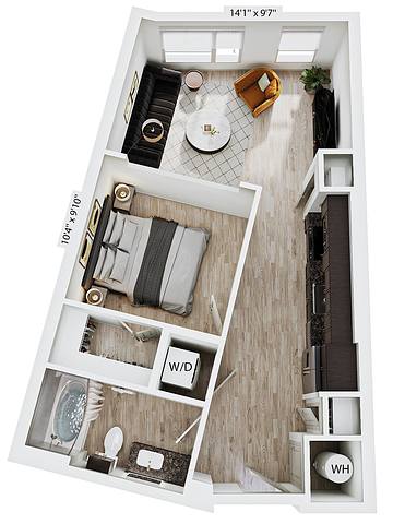 Floorplan A1 layout