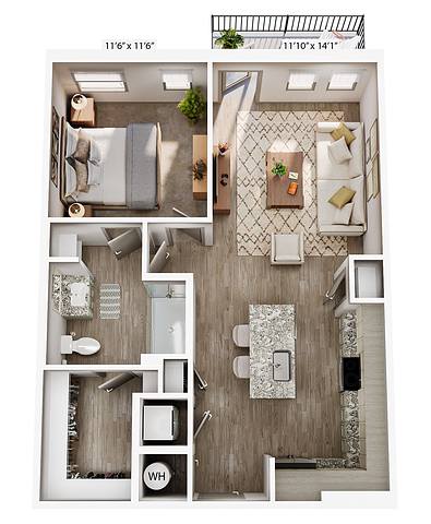 Floorplan A1.1 layout