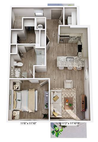 Floorplan SFB1 layout