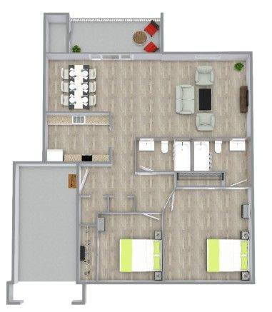 Floorplan Modena layout
