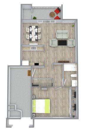 Floorplan Messina layout
