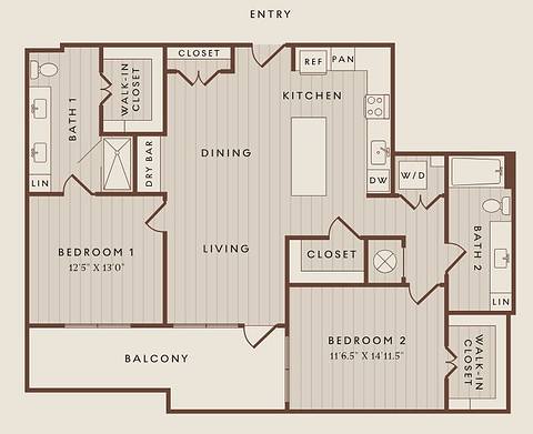 Floorplan B4 layout
