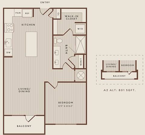 Floorplan A2 layout