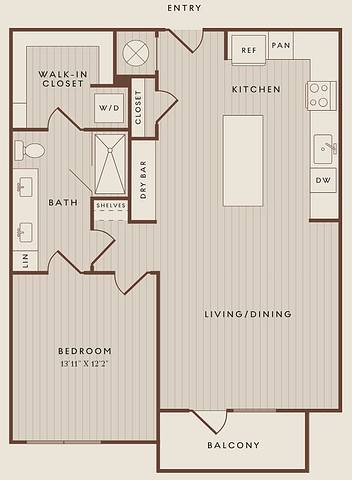 Floorplan A6 layout