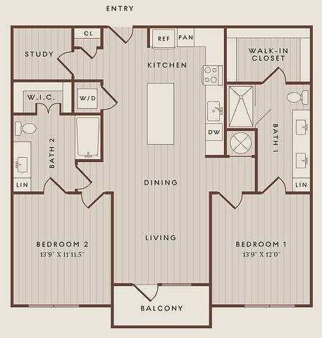 Floorplan B3 layout