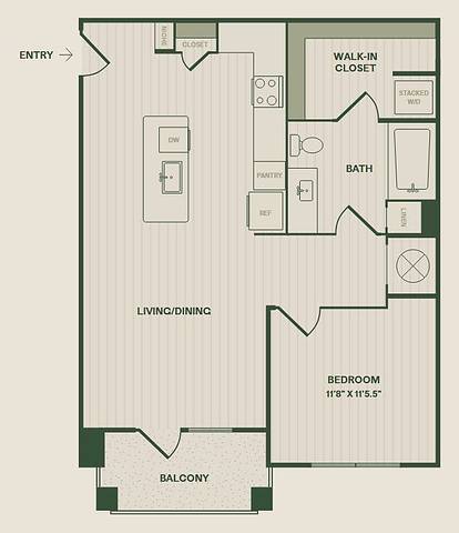 Floorplan A1 layout