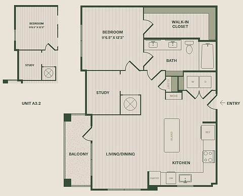 Floorplan A3 layout