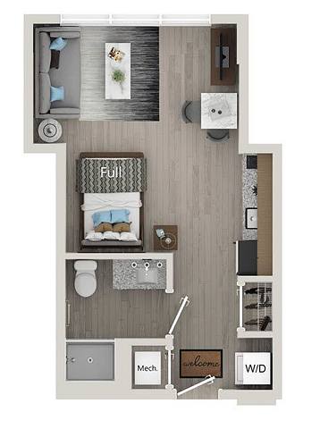 Floorplan Da Vinci layout