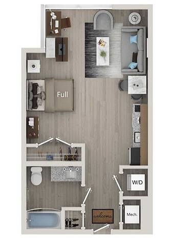 Floorplan Hokusai layout