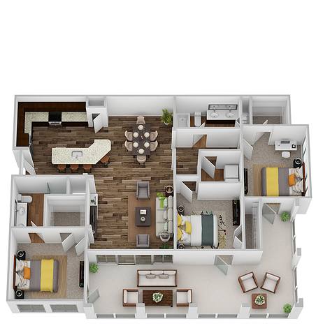 Floorplan C layout