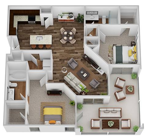 Floorplan B1 layout