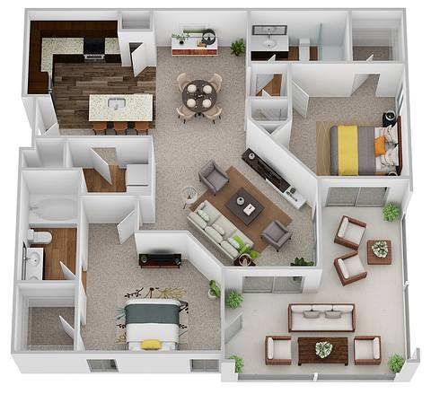 Floorplan B layout