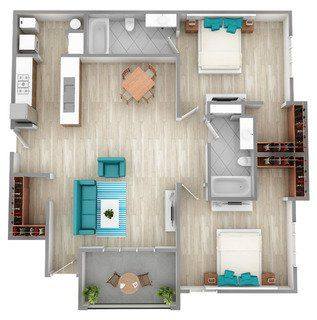 Floorplan B2A layout