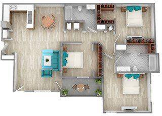 Floorplan C2A layout
