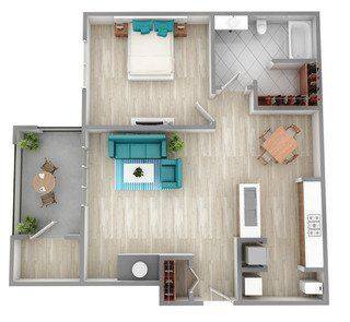Floorplan A1A layout