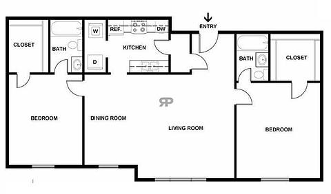 Floorplan B1 layout