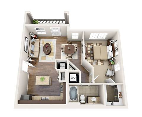 Floorplan A2 layout