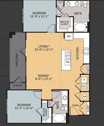 Floorplan B3A layout
