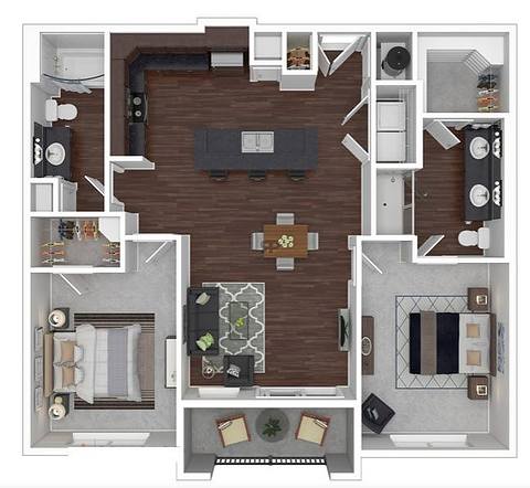 Floorplan C1 layout