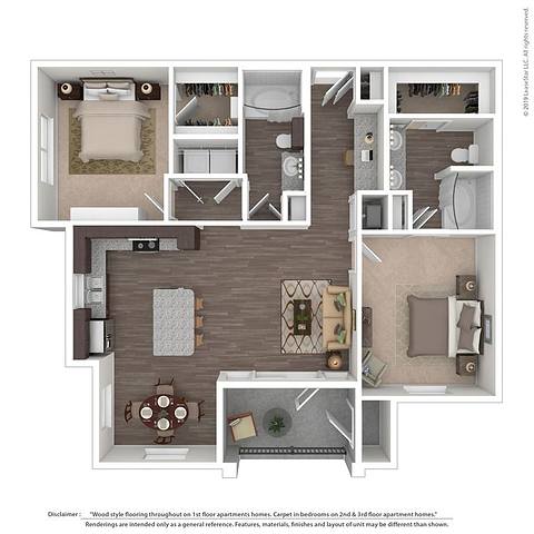 Floorplan B3 layout