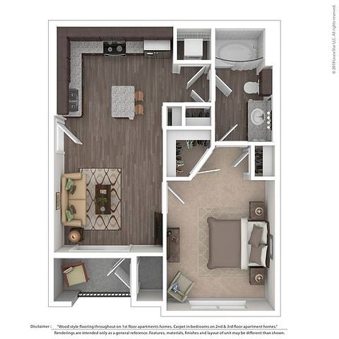 Floorplan A1 layout