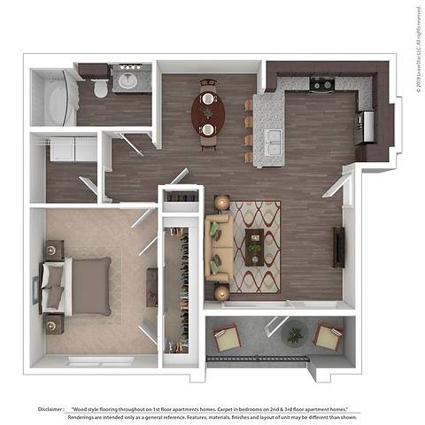 Floorplan A2 layout