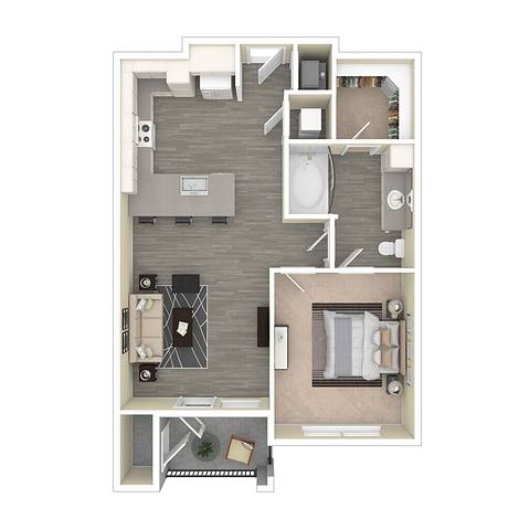 Floorplan A1 layout