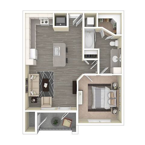 Floorplan A2 layout