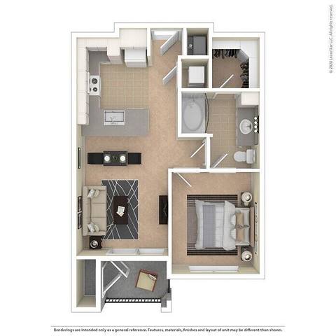 Floorplan A1 layout